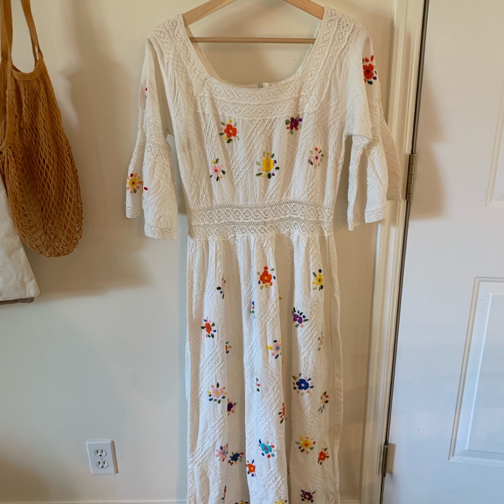 Vintage Mexican wedding dress